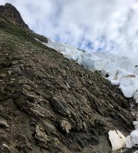 Avalanche Cerces, secteur Col du Galibier - Photo 2 - © Conseil Départemental 05