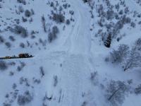 Avalanche Oisans, secteur Saint Christophe en Oisans - Combe de l'Aiguillat - Photo 2 - &copy; CD38