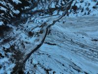 Avalanche Oisans, secteur Saint Christophe en Oisans - Aiguilla-Combe Blanche, Aiguilla-Combe Blanche - Photo 2 - &copy; C. P&eacute;rillat