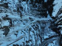 Avalanche Oisans, secteur Saint Christophe en Oisans - Aiguilla-Combe Blanche, Aiguilla-Combe Blanche - Photo 3 - &copy; C. P&eacute;rillat