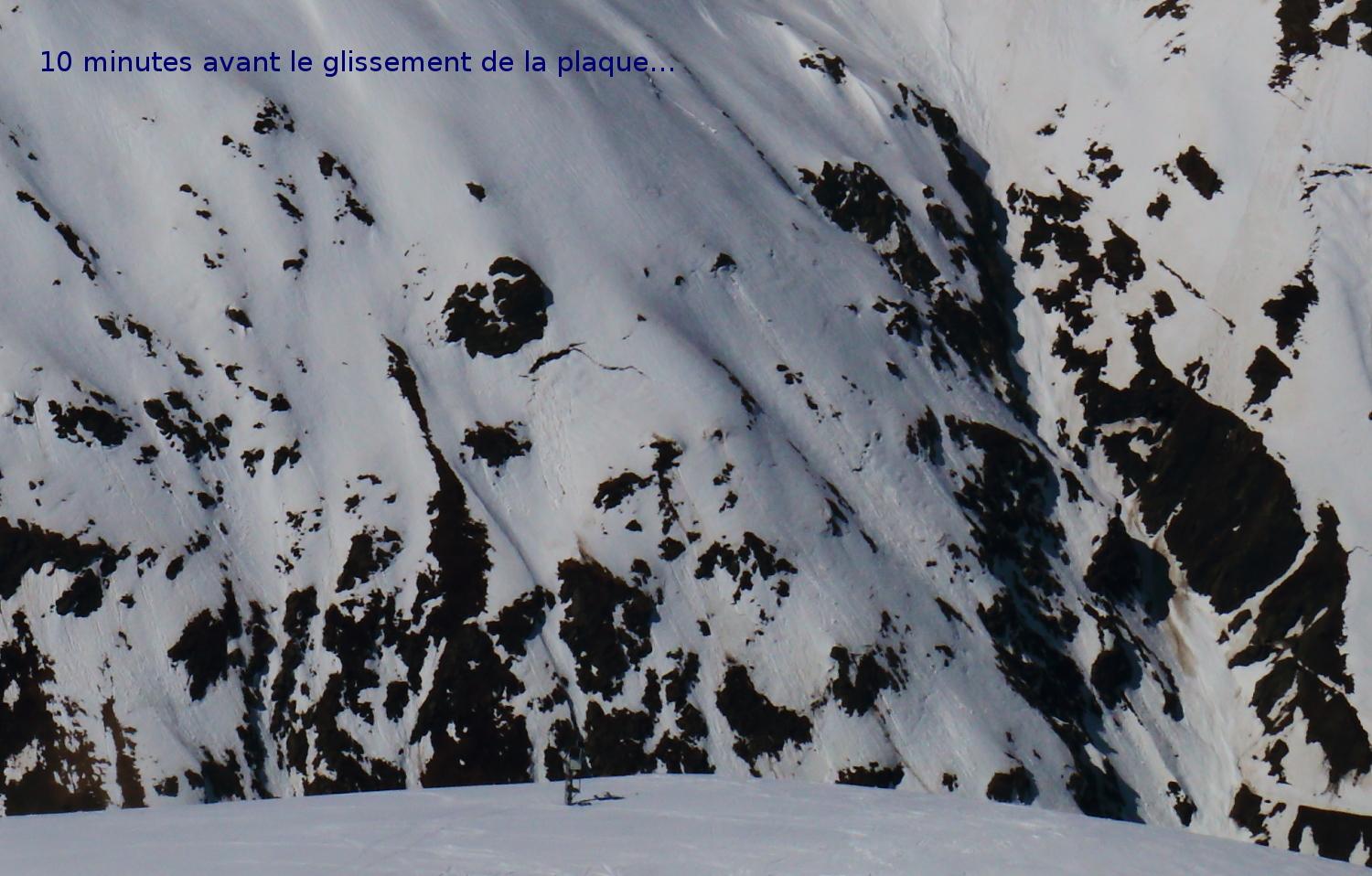 Avalanche Haute Maurienne, secteur Bonneval sur Arc, La Ratière - Photo 1 - © Duclos Alain