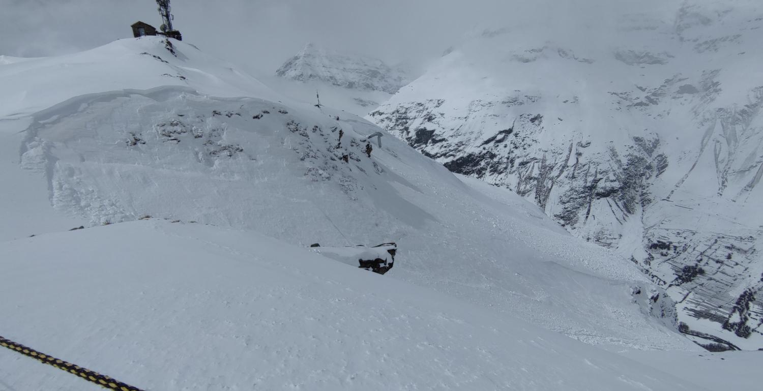 Avalanche Haute Maurienne, secteur Bonneval sur Arc - Couloir du Tchou - Photo 1 