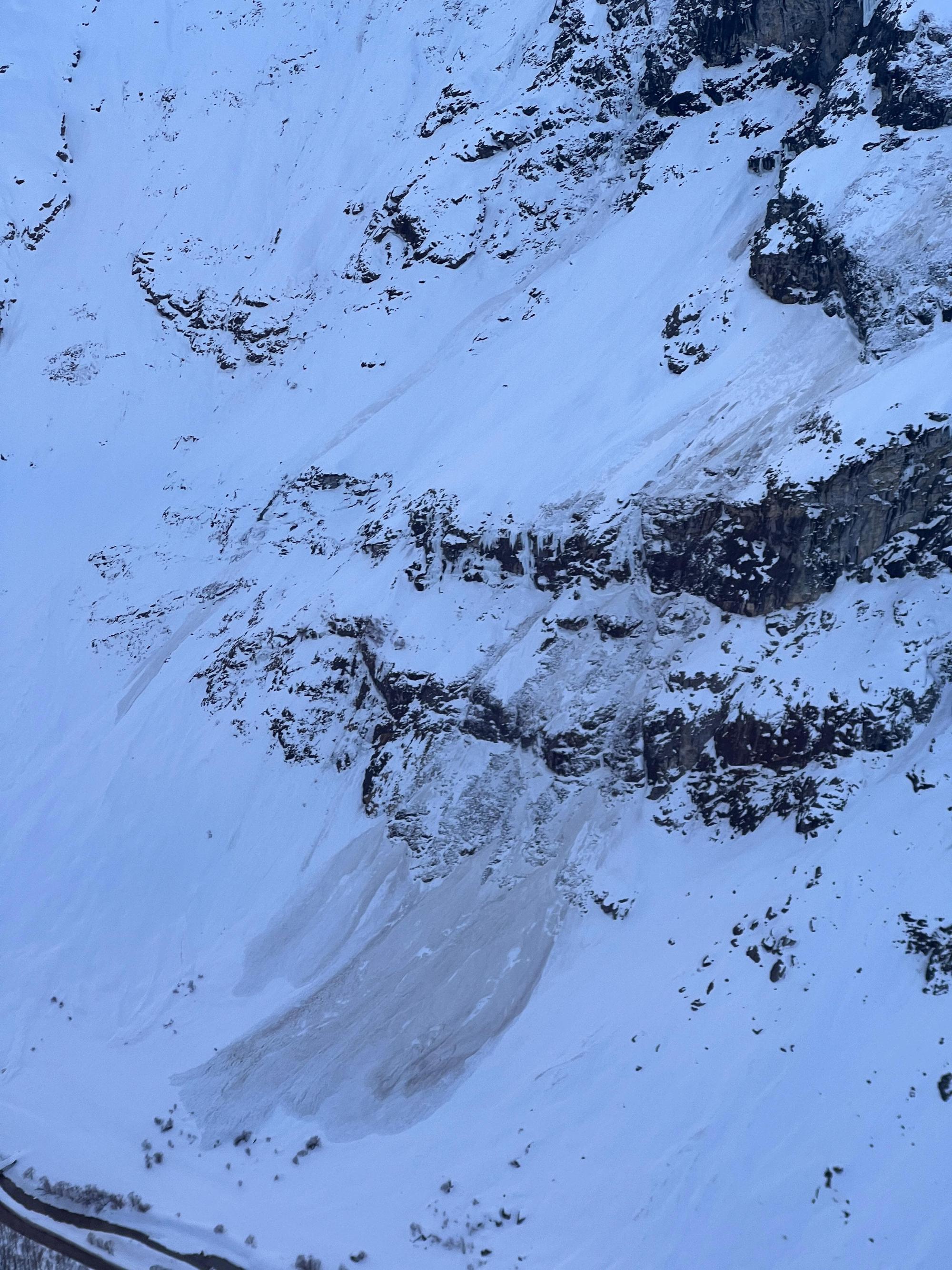 Avalanche Vanoise, secteur Pointe des Buffettes - Buffettes, Buffettes D - Photo 1 - © Service des Pistes Bonneval-sur-Arc