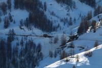 Avalanche Haute Tarentaise, secteur Tignes - Glattier, Route d'accès à Tignes - Photo 2 - © Duclos Alain