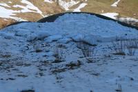 Avalanche Beaufortain, secteur Lac de Roselend - Lac de Roselend, Face NW - Photo 3 - © Duclos Alain