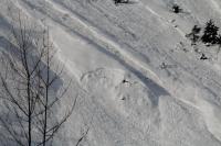 Avalanche Maurienne, secteur Saint Jean d'Arves - Combe Génin, Combe Génin RD - Photo 3 - © Alain Duclos