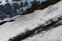 Avalanche Beaufortain, secteur Lac de Roselend - Roc du Biolley, Roc du Biolley - Photo 5 - © Alain Duclos