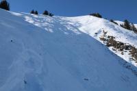 Avalanche Maurienne, secteur Mont Charvin - Tunnel des Quatre Jarriens - Photo 2 - © Alain Duclos