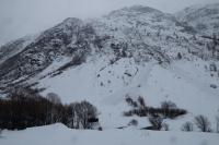 Avalanche Haute Maurienne, secteur Bonneval sur Arc - Couloir du Tchou - Photo 2 - © Alain Duclos