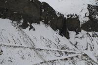 Avalanche Beaufortain, secteur Lac de Roselend - Lac de Roselend - Photo 2 - © Alain Duclos