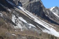 Avalanche Beaufortain, secteur Les Chapieux - Pointe de la Terrasse - Photo 5 - © Alain Duclos