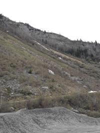 Avalanche Beaufortain, secteur Les Chapieux - Photo 2 - © Bertrand Mousselard