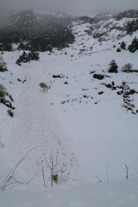 Avalanche Vanoise, secteur Le Bourget - Apollonie - Photo 2 - © Alain Duclos