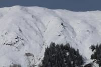 Avalanche Lauzi&egrave;re, secteur Saint Jean de Bellevilles - Cr&egrave;ve T&ecirc;te - Photo 2 - &copy; Alain Duclos