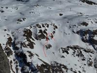 Avalanche Alpes Gr&eacute;es, secteur Pointe d'Andagne - Rosse Zaille, Rosse Zaille - Photo 2 - &copy; C. P&eacute;rillat